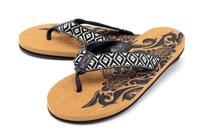 14 customized plaid men flip flop (1)