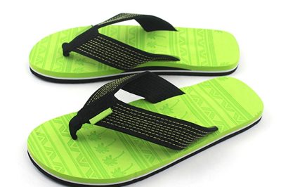 8 men green flip flop (1)