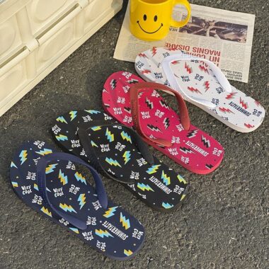Hot sale summer casual men’s flip flops with stylish straps