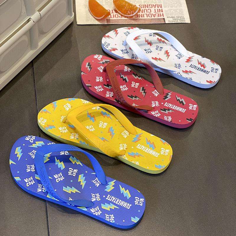 Hot sale summer casual men’s flip flops with stylish straps