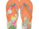 Wholesale personalized printed women’s flip flops with colorful patterns
