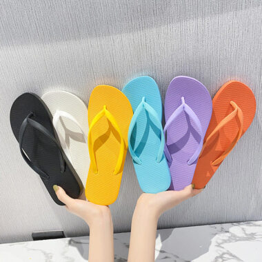 Custom outdoor men and women flip flops for wholesale and bulk orders