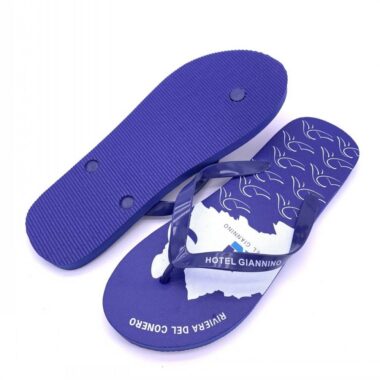 Wholesale high-quality printed men’s flip flops with colorful design