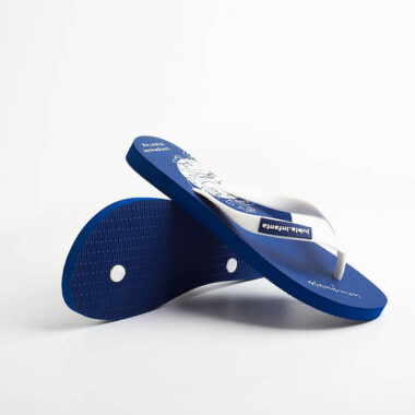 Wholesale high-quality printed men’s flip flops with colorful design