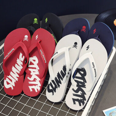 Hot sale non-slip men’s flip flops for home use