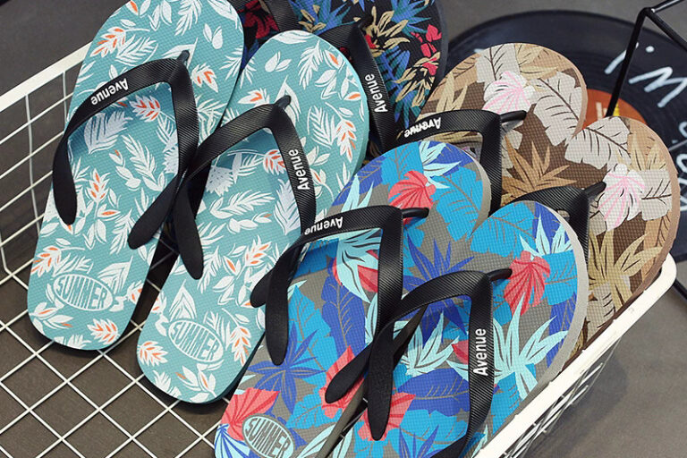Factory direct printed flat fashion unisex flip flops