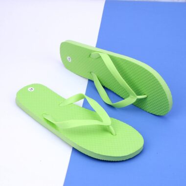 Simple solid color unisex flip flops comfortable casual footwear