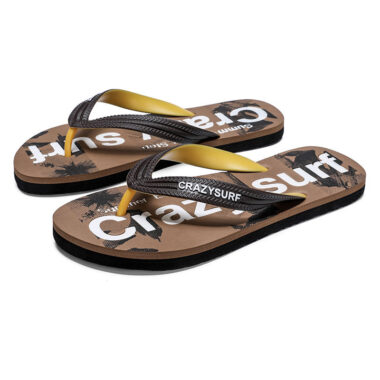 Summer trendy men’s flip flops for indoor and outdoor use