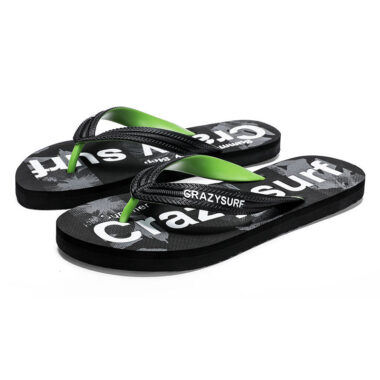 Summer trendy men’s flip flops for indoor and outdoor use